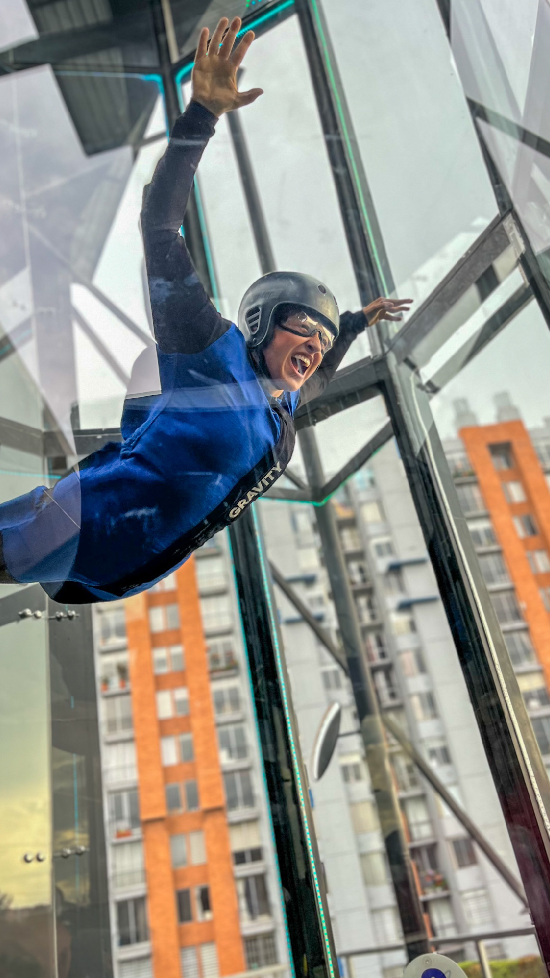Entrenamiento indoor en túnel de viento